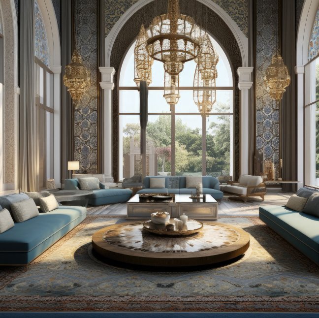 Majlis Design by Habib Shah Curtains